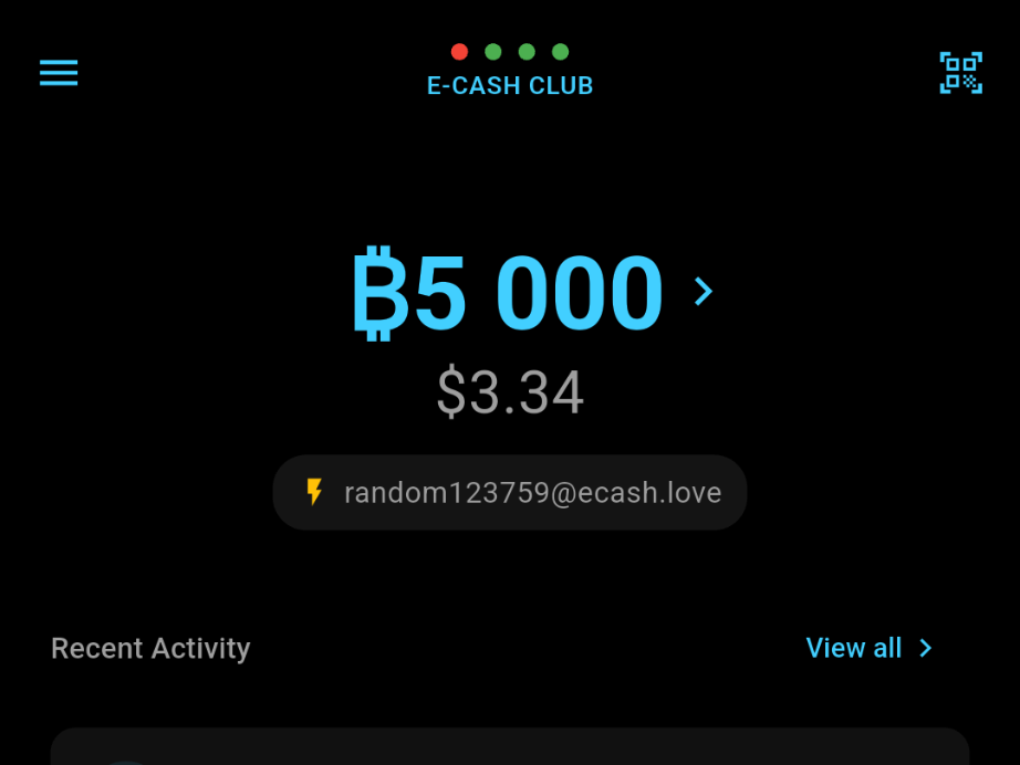 Ecash App screenshot